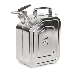 Contenitore in acciaio inossidabile con rubinetto e ventilazione, volume di 5 litri - Product Image 2
