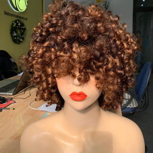 Paquets Printemps Bouclés Couleur Vendeur Vietnames Paquets de Cheveux Humains Avec Fermeture - Product Image 1