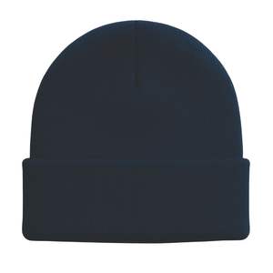 HBCU Educated <b>Navy</b> Blue Beanie <b>Hat</b> Acrylic Cap Chenille Embroidery Greek Sorority Divine Nine Custom Logo Headwear - Product Image 3