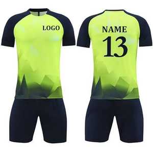 Wholesale Price Soccer Jersey <b>Football</b> Jersey Uniform Manufacturer Customized 100% Polyester Quick Dry Adults Soccer Uniform - Product Image 5