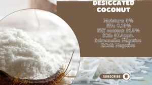 High Fat Desiccated Coconut for Bakery <b>Ice</b> <b>Cream</b> Applications - Product Image 3