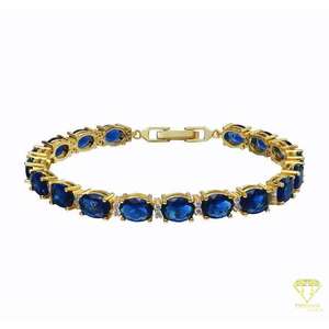 Bracelet de tennis personnalisé en argent sterling 925 cultivé en laboratoire bijoux de cadeau de luxe pour hommes et femmes - Product Image 2