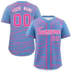 Vente en gros de maillots de baseball pour jeunes hommes de style personnalisé respirant grande taille imprimé logo cousu personnalisé - Product Image 5