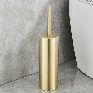 Soporte funcional para cepillo de baño de metal para una limpieza higiénica del inodoro con estructura duradera y fácil de mantener - Product Image 1