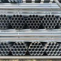 Tuyau en acier sans soudure galvanisé ASTM A106 Grade B, Schedule 40 80, pour pipeline industriel pétrole-gaz et chaudière de traitement chimique