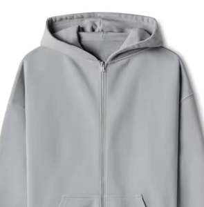 Sweat à capuche zippé pour homme sur mesure | Sweat à capuche zippé en polaire douce pour vêtements décontractés et de sport - Product Image 6