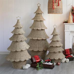 Set of 3 scalloped <b>christmas</b> <b>tree</b> design made in Vietnam with OEM OEM color best seller for holiday - Product Image 2