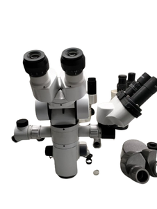 กล้องจุลทรรศน์กำลังขยาย4X6X10X20X25X หัวทันตกรรมผลิตหัว - Product Image 2