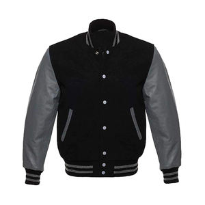 Chaqueta Universitaria de Béisbol de Talla Grande, Estilo Único y Moderno, Chaquetas para Hombre, Parche en Blanco y Chaqueta con Bordado 3D - Product Image 5