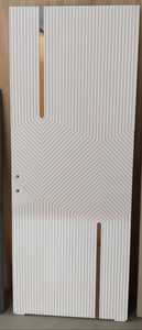 Porte intérieure de chambre en acier inoxydable laqué à haute brillance conception personnalisée maisons modernes appartements de luxe projets de bureau d'hôtel - Product Image 4