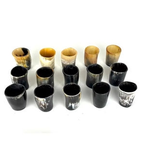 Verre à corne fait à la main très exigeant Verre à cocktail de style américain recyclable et écologique pour les bars et la maison au meilleur prix - Product Image 1