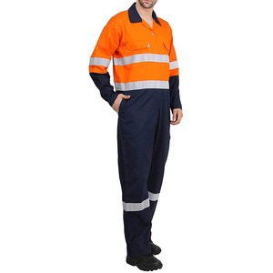 Traje de trabajo de seguridad impermeable ignífugo al por mayor con logotipo personalizado y ropa de trabajo - Product Image 4