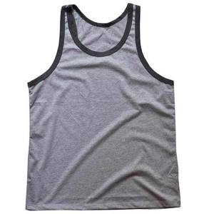 Singlets pas cher prix hommes débardeurs 2025 Premium haute qualité 100% haute qualité coton fait col rond hommes vêtements de sport - Product Image 3