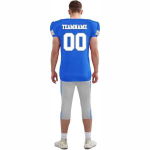 เสื้อฟุตบอลอเมริกันแบบสั่งทำขายส่งสำหรับผู้ใหญ่ แขนสั้น ระบายอากาศได้ดี ผลิตจากผ้าโพลีเอสเตอร์ 100% สำหรับชุดทีม - Product Image 6