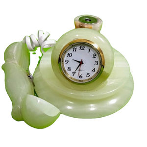 Juego de teléfono de ónix blanco, juego de Teléfono de piedra de ónix, teléfono de mármol de ónix - Product Image 3