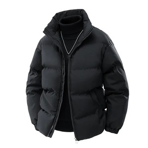Latest Design Lightweight <b>Hooded</b> Canvas <b>Waterproof</b> Solid Colors Custom Branding Unisex Winter <b>Puffer</b> <b>Jacket</b> - Product Image 4