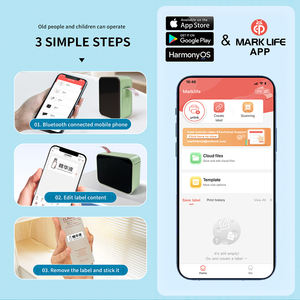 Impressora de Etiquetas Térmica USB para Roupas Dyno Preta Fabricada em Fábrica para Uso Doméstico em Estoque - Product Image 3