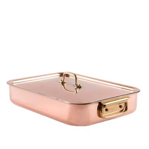 Set of 4 Different Sir of Copper Food Warmer With Premium Quality for Serving Warm Food and Hotel Kitchen Ware - Product Image 3