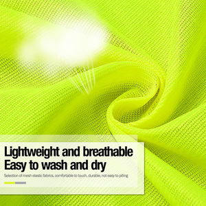 Nouvelle arrivée Nouvelle arrivée Gilet de sécurité réfléchissant avec fermeture à glissière avant Vente directe d'usine Gilet de sécurité au prix de gros Gilet de sécurité - Product Image 4