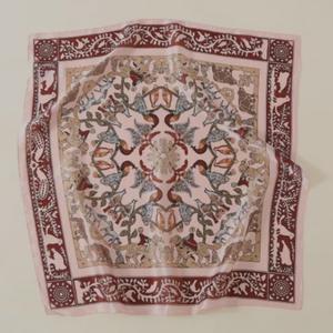 handmade Luxury Designer <b>Scarf</b> <b>Square</b> Digital Print Customized Ethnic Style Pure Organic Cotton Modal Cheap <b>Square</b> <b>Scarf</b> - Product Image 2