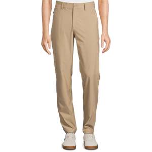 Flexible fit golf trousers built with Men's Pants Washed <b>fabric</b> offering comfort airflow and steady outdoor performance - Product Image 1