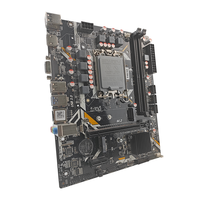 Carte mère de bureau PCWINMAX H610 LGA1700 MATX DDR4 économique, service OEM/ODM en gros personnalisé pour processeurs de 12e/13e/14e génération