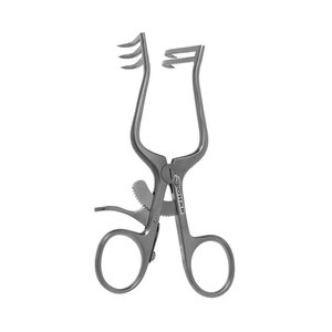 Esparcidor Calcaneal 3 3/4 "6mm Hoja dentada con orificio pasante para diámetro máximo 1,3mm [.51"] alambre 1 1/4 "Apertura Acero inoxidable - Product Image 2