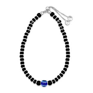 กำไลข้อมือ Fine Charm Evil Eye Nazariya สำหรับผู้หญิง-เงิน 925 โดย Zarkan - Product Image 2