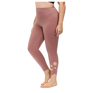 Leggings para Mujer con Logotipo Personalizado OEM, Cintura Media, Soporte Abdominal, Tejido Suave y Elástico, Transpirable, de Secado Rápido, Cómodo para Uso Casual - Product Image 2