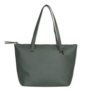 2025 vente chaude femmes en cuir véritable sac fourre-tout motif solide fermeture éclair doublure en Polyester pour un usage quotidien de voyage - Product Image 3