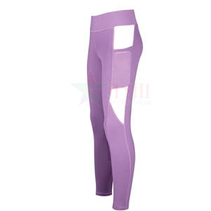 Legging d'équitation pour femme, taille haute, fitness, pantalon de jodhpur, collants, imperméable, coupe-vent, spandex/polyester - Product Image 4