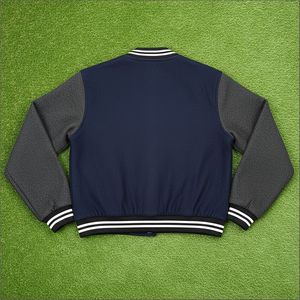 Vestes universitaires en velours côtelé pour hommes, vente en gros, personnalisées, style vintage, avec logo brodé, imperméables, 2026 - Product Image 2