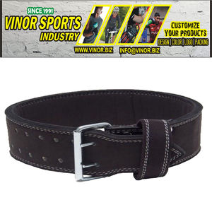 Vente en gros Ceinture d'haltérophilie pour entraînement de fitness à usage intensif Levier d'haltérophilie pour hommes et femmes avec logo personnalisé en acier - Product Image 2