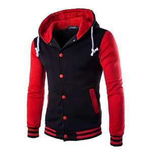 เสื้อแจ็กเก็ตเลตเตอร์แมนมหาวิทยาลัยสำหรับผู้ชายเสื้อแจ็กเก็ตทีมโรงเรียนเบสบอลตามสั่งไม่มีลายออกแบบ2025 - Product Image 1