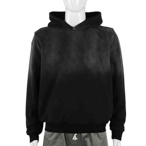 Sweat à capuche épais délavé à l'acide 100% coton polaire à capuche en gros en vrac - Product Image 6