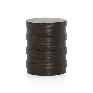 Taburete lateral de hierro de calidad superior, diseño único con acabado dorado, consola con incrustaciones de hueso de diseño único para muebles de sala de estar - Product Image 3