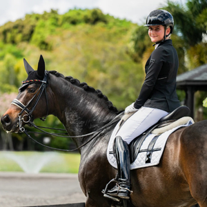 Forro interior suave Almohadilla de sillín inglés ecuestre de lujo Diseño acolchado Almohadillas de sillín de soporte transpirables y de larga duración - Product Image 6