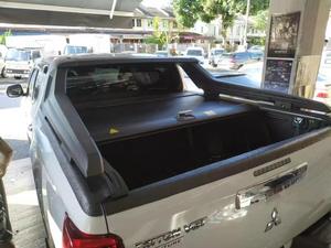 Cubierta de Caja de Camioneta de Aluminio Más Vendida, Personalizada, Impermeable, con Cierre, Persianas Enrollables para Mitsubishi Triton L200 - Product Image 5