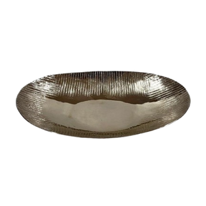 Plateau en métal personnalisé poli à la main plateau de service de table en métal couleur personnalisée avec plateau fantaisie plateau décoratif de table - Product Image 1