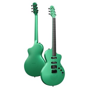 Guitarra Eléctrica NEBULA Verde Menta Modelo 0982052 de 6 Cuerdas con Pastillas H-H-H y Acabado Pintado - Product Image 1