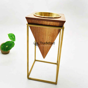 Tradebyd quemador de madera hecho a mano Bakhoor soporte de incienso árabe para meditación y alivio del estrés - Product Image 2