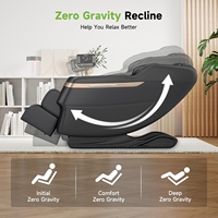 Fauteuil de massage offrant un confort ultime et un soulagement du stress à la maison ou au bureau, conçu avec plusieurs techniques de massage