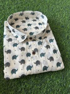 Trendy Fashion Casual Style Summer Hawaiian <b>Floral</b> Short-Sleeved Cotton <b>Shirt</b> Loose Casual 6XL Full Print ODM Knitted for <b>Men</b> - Product Image 3