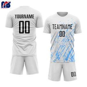 Jersey Shorts Hot player Nombre Sublimación personalizada completa Excelente uniforme de fútbol Corte automatizado - Product Image 6