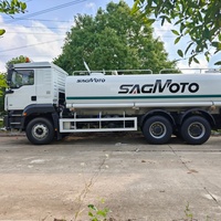 Nouveau camion-citerne SHACMAN X3 6X4 400HP LHD avec réservoir d'eau de 20000 litres, camion-citerne pour arrosage routier