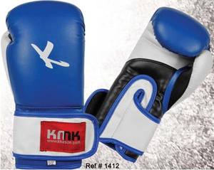 Gants de boxe en cuir de vachette de haute qualité avec logo personnalisé pour adultes et enfants-légers pour fermeture tailles 6-16 OZ - Product Image 4
