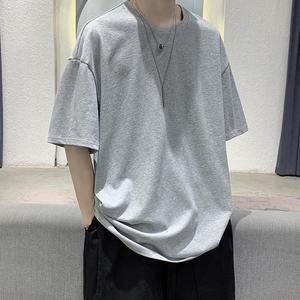 Pro Club T-shirt à manches courtes en coton épais et à col rond pour homme - Product Image 1