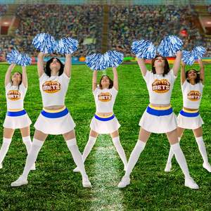 <span class=keywords><strong>Pompones</strong></span> <span class=keywords><strong>de</strong></span> animadora, <span class=keywords><strong>pompones</strong></span> divertidos <span class=keywords><strong>de</strong></span> <span class=keywords><strong>papel</strong></span> metálico con mango <span class=keywords><strong>de</strong></span> bastón animado <span class=keywords><strong>para</strong></span> equipo deportivo, fiesta <span class=keywords><strong>de</strong></span> animadoras <span class=keywords><strong>de</strong></span> baile - Product Image 5