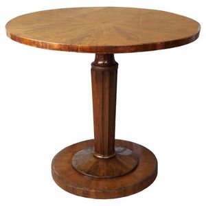 Table de salle à manger classique en bois massif d'acajou 336 assemblée à la main d'Indonésie pour meubles de maison ou d'hôtel - Product Image 3