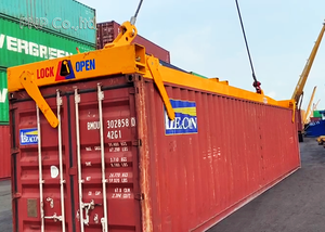 เครื่องยกตู้คอนเทนเนอร์แบบสาย ยี่ห้อ Phuong Nam Phat ขนาด 20-45 ฟุต มอเตอร์ใหม่ รับน้ำหนัก 40 ตัน เหล็กพิเศษ มุมแยก - Product Image 3